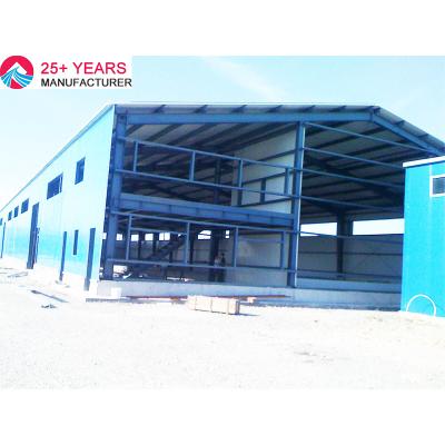 China Steel Warehouse China Listed Steel Factory Warehouse Steel Structure Building Steel Construction Hangar Design Export for sale