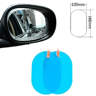 China 2 Pcs Car Rearview Mirror Film Anti Fog Clear Protective Film Waterproof And Fog Proof Auto Accessories Sticker Rainproof Clear for sale