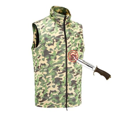 China Gujia Personal Safety Protection Clothing Anti-Cut Cover Cheap Hide Anti Hunting Knife Cut Resistant Clothing Custom Stab Proof Vest for sale