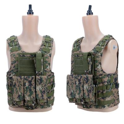 China Gujia Multifunctional ODM Camouflage Combat Tactical Waterproof Military Molle Quick Release Oxford Cloth Gear Tactical Vest for sale