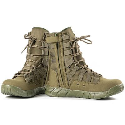 China Multifunctional Gujia Customized USA Zipper Delta Force Green Army Combat Waterproof Shoe Outdoor Camping Hiking Military Tactical Boots For Men for sale