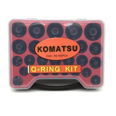 China High Quality Komatsu Machinery O-ring Box China Factory OilSeal Excavator Oring Kit For PC120 PC120-6 PC200 PC200-8 PC60 Wheel Loader for sale