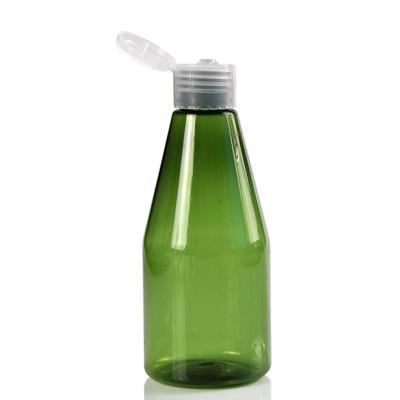 China Cosmetic Bottle Empty PET Hand Sanitizer Plastic Bottle With Flip Top Cap for sale