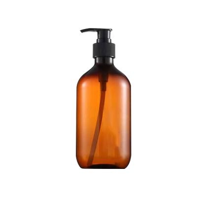 China Hand Cosmetic Wash Bottles Pump Empty Bottles Plastic Bottle With Pump 500ml 300ml for sale