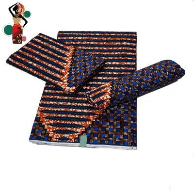 China Factory Anti-Static Promotion Custom African Wax Prints Fabric Ankara Genuine Wax Cotton For Garment for sale