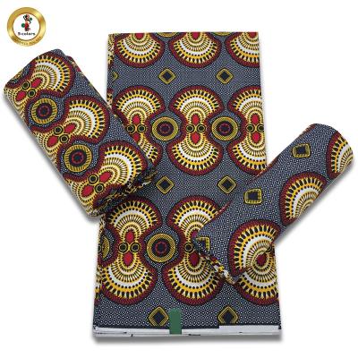 China Factory Price Telas Anti-Static 100% Cotton Wax Prints Cloth Ankara Fabric For African Clothes American Clothing for sale