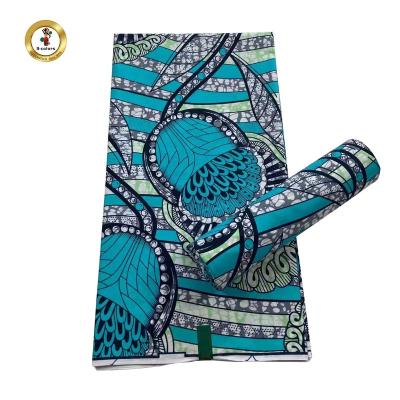 China Wholesale High Quality African Anti-Static 100% Cotton Wax Print Fabric With Best Price for sale