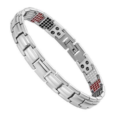 China Newest Design CLASSIC Titanium Germanium Bracelet Women Magnetic Bracelet for sale