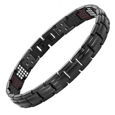 China New Design Women Titanium Germanium Titanium Ions Magnetic Bracelet Jewelry for sale