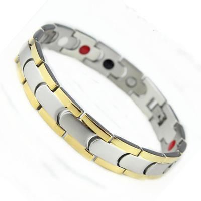 China Hot Sales Couples Bracelet CLASSIC Gold 99.999% Germanium Titanium Korea Bracelet for sale