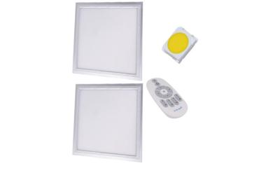 China 600*600*11mm 48W Recessed Dimmable LED Panel Light, Energy-saving SMD 2835 CRI70, 2800K-6500K for sale