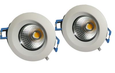 China Aluminum COB 15W CRI 75 LED Down Light Fixtures For Entertainment Lighting for sale