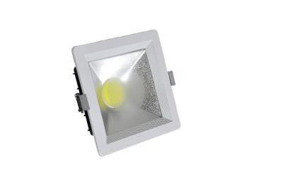 China Indoor Square 30W COB LED Downlight Dimmable Long Lifespan For Office/Workshop for sale