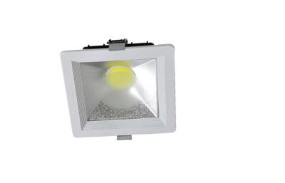 China 6000K Energy Saving Square 1500lm LED Recessed Downlight Dimmable 85-265V for sale