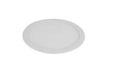 China Modern Large Dimmable Led Recessed Ceiling Lights / 20W Round Panel Lighting for sale