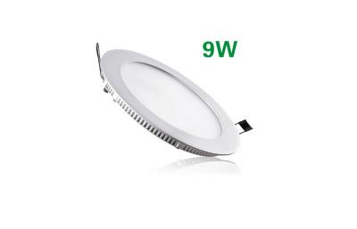 China High Brightness 9 Watt Round LED Panel Lights With 700LM Original Epistar Chips for sale