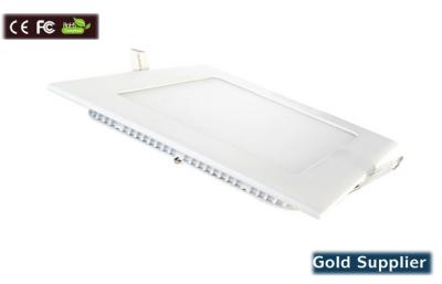 China 15W 3200K Warm White Square LED Panel Light Lamp 1200lm , 90PCS SMD 2835 LED for sale