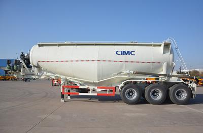 China High Grade Dry Bulk Cement Trailers Bulk Cement Tanker High Transport Efficiency for sale