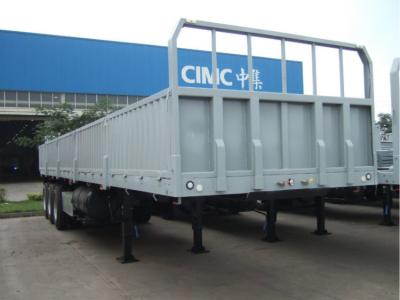 China Professional Truck Container Transport Trailer High Fence To Carry Goods for sale