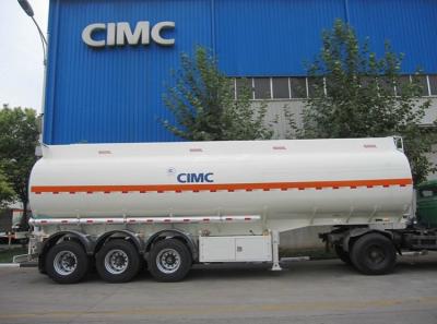 China 12 Wheels Liquid Fuel Tanker Truck Trailer Safety Gooseneck Structure for sale