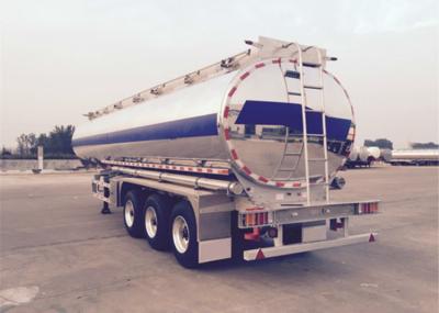 China CIMC Fuel Tank Trailer ADR Standard Aluminum Alloy With 5 Compartments for sale