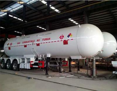 China Storage Oxygen Nitrogen LPG Tank Trailer Safety Operation For Refill Dispense Station for sale