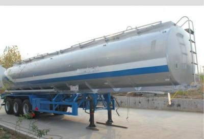 China SS316 Beer Juice Liquid Tank Trailers High Loading Capacity Leaf Spring Suspension, for sale