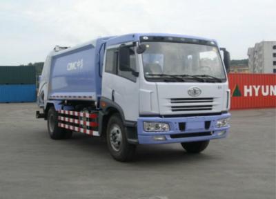 China FAW Chassis Refuse Compactor Truck 8 Tons 15-16m3 Optional Driving Type for sale