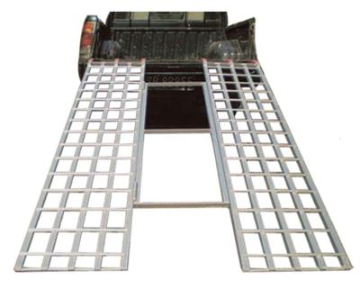 China AR03/AR18T factory direct sale OEM strong portable triple foldable aluminum ramps for ATV and motorcycles for sale