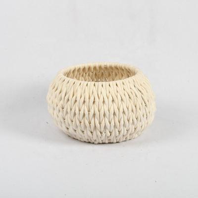 China Fashion Cotton Rope Flower Plant Basket Handmade Baby Gift Toy Laundry Basket Knitting Storage Sundries Basket/Storage for sale