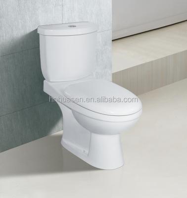 China Double-Flow High Quality Sanitary Ware WC Ceramic Two Piece Toilet HTT-LN28 For Sri Lanka for sale