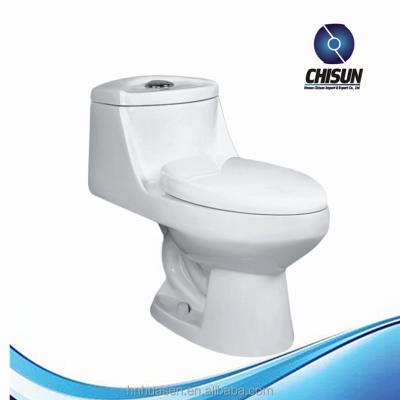 China Cheap Double-flush Henan Ceramic Bathroom Siphonic Toilet For Chile for sale