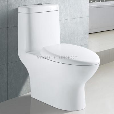 China Double-Flow China Bathroom Ceramic One-Piece Toilet Bowl HOT-323 for sale