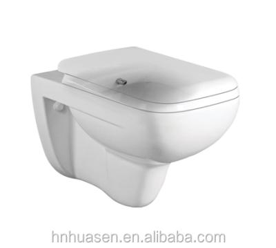 China Western Concealed Cistern Bathroom Commode With Toilet Seat HHT-014 H-J For France for sale