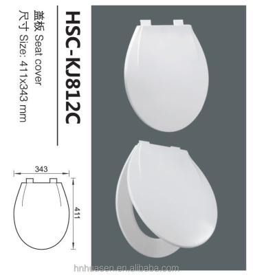 China China North China Slow-end HSC-812C Cheap Ceramic Toilet Seats PP Toilet Seat Cover for sale