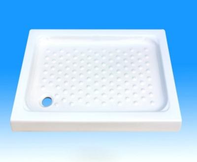 China European Ceramic White Shower Tray For Family Bathroom HSL-03 for sale