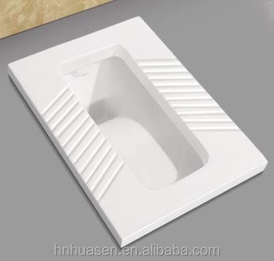 China Henan Ceramic Cheap Modern Squat Toilet Bowl Price HSP-D010 for sale