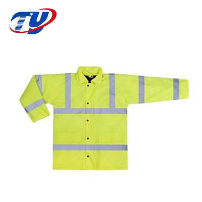 China Yellow High Visibility Safety Reflective Jacket S-5XL for sale