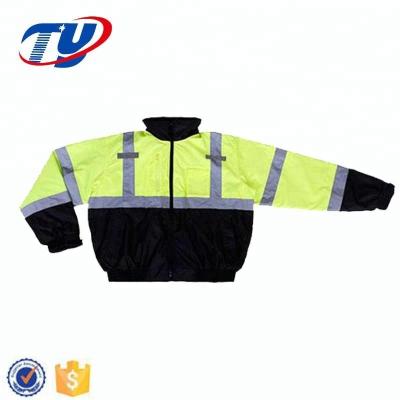 China 3M Reflective Fabric Hi Force Breathable Bomber Jackets For Women for sale