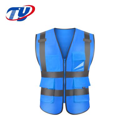 China Knit or Mesh Soft Fabric etc Visibility Sport Reflective Vest Fabric Hello for sale