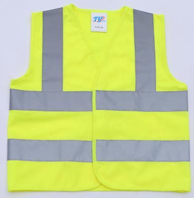 China Yellow and Orange Reflective Uniform High Visibility Construction Vest for sale