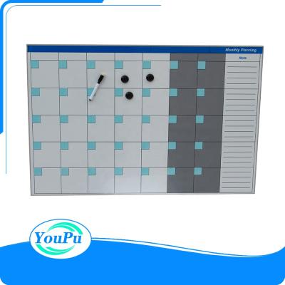 China Note Board Customize Note Monthly Planner Magnetic White Board for sale