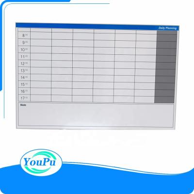 China Concise Magnetic Note Board Note Board for Week Plan for sale