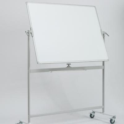 China New Style Double Sided Magnetic Mobile Whiteboard Holder 360 Degree Rotated With Steel Stand 600x900mm~1200x1800mm for sale