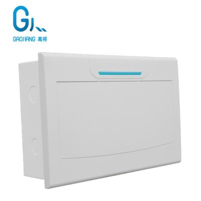 China ABS MR-13 12 WAY Wholesaler MCB Power Busbar DB Changeover Box ABS Matel/Gery Transparent Flush Mounted Fuse Electrical Box Box for sale