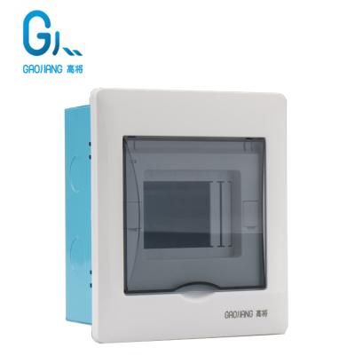 China Cunsil GT-4 ABS PVC Circuit Breaker Boxes Plastic Waterproof Power Distribution Box Factory /Matel/MCB PC Surface for sale