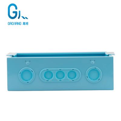 China Matel PC ABS AMG-9 / Approved Transparent Plastic Electrical Box Cover 9 Position Matel Electrical Distribution Box MCB Clear Flush Box for sale