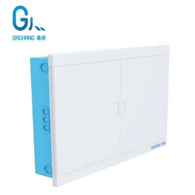 China ART-100 Home Lighting Distribution Board 3 Phase 42 Way Portable White Plastic Electrical Circuit Board for sale