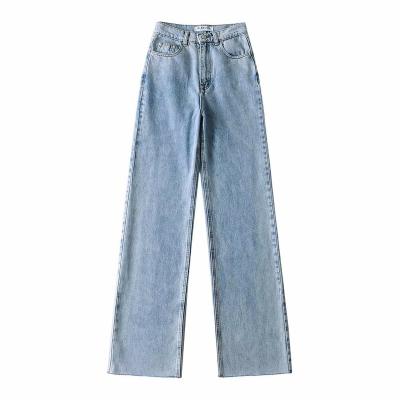 China High-waisted OEM high quality modern white women jeans QUICK DRY jeans oversized jeans for sale