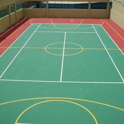 China Indoor Outdoor Waterproof Tennis Court Sports Rubber Flooring Tiles for sale